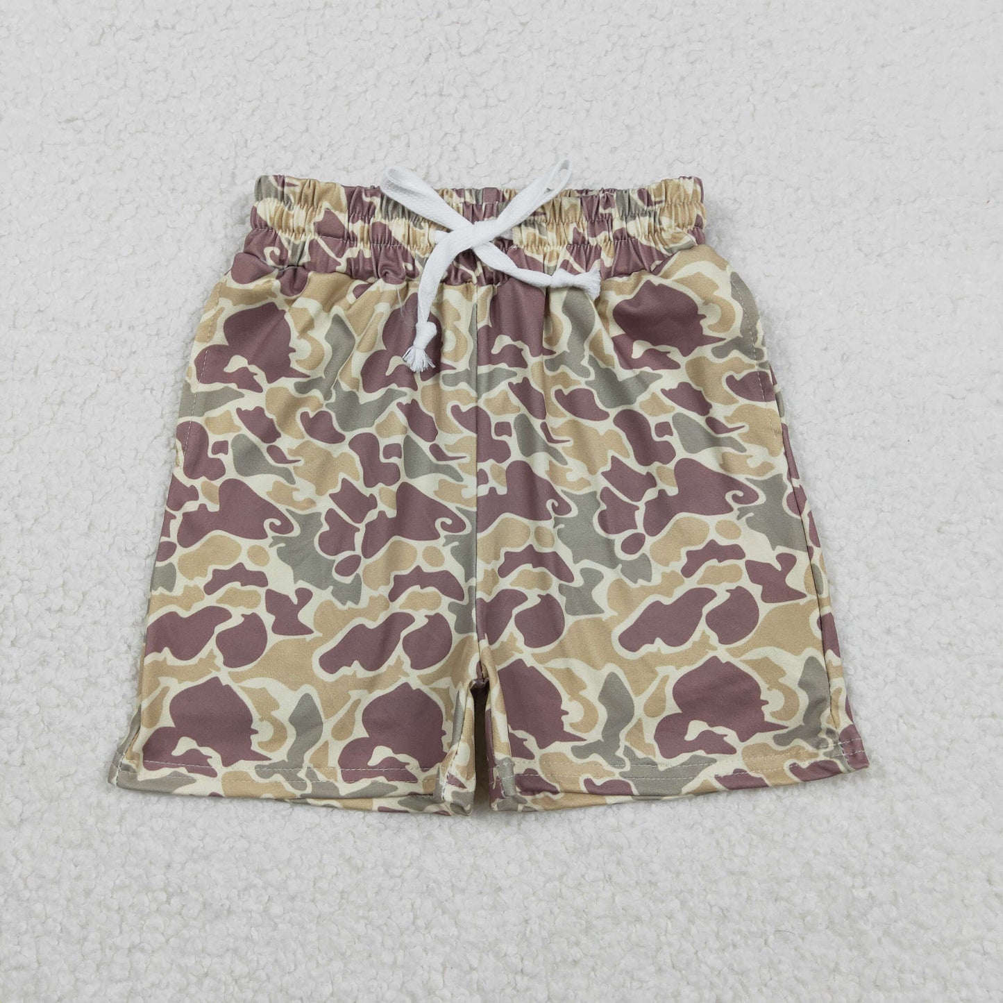 Sibling Baby Boys Toddler Southern Camo Pockets Shorts Summer Bottoms