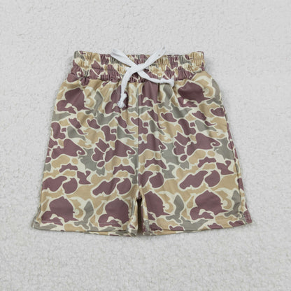Sibling Baby Boys Toddler Southern Camo Pockets Shorts Summer Bottoms