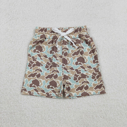 Sibling Baby Boys Toddler Southern Camo Pockets Shorts Summer Bottoms