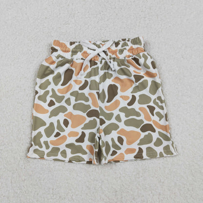 Sibling Baby Boys Toddler Southern Camo Pockets Shorts Summer Bottoms
