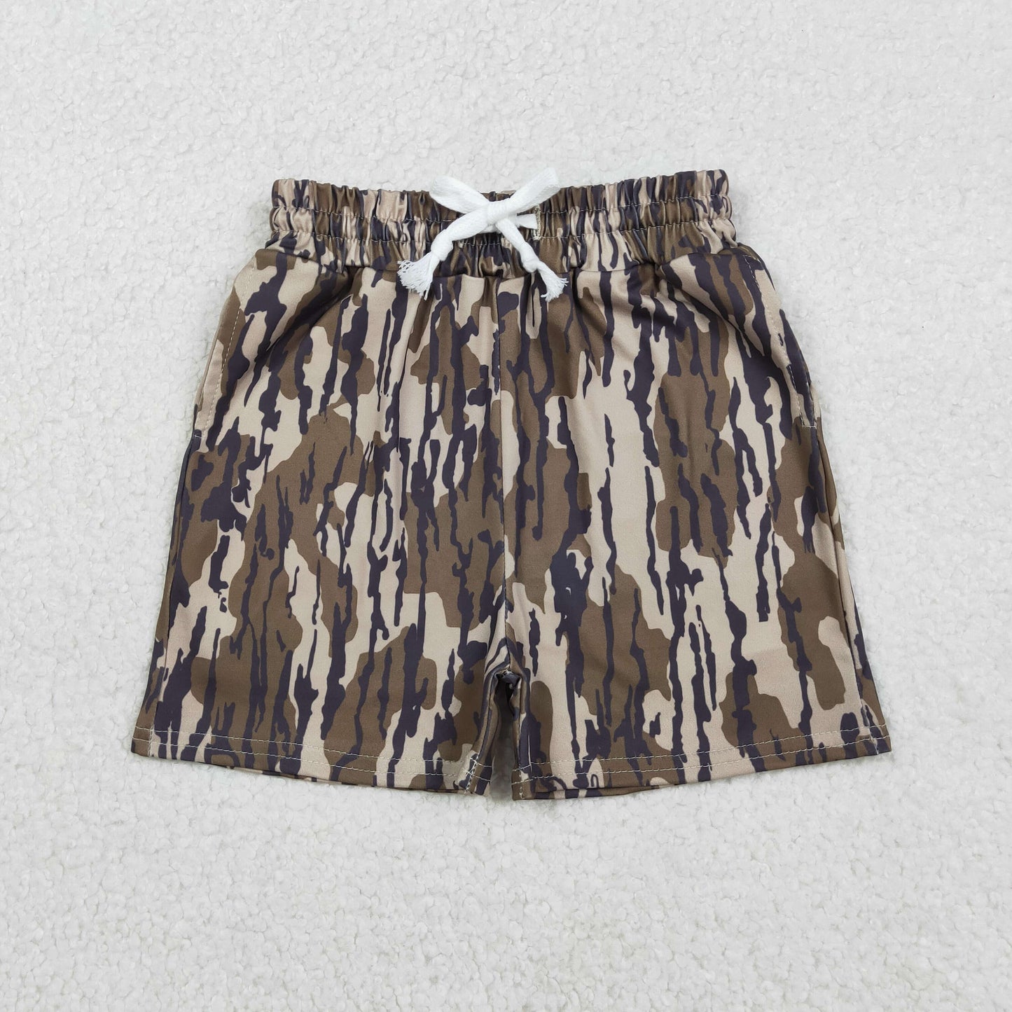 Sibling Baby Boys Toddler Southern Camo Pockets Shorts Summer Bottoms