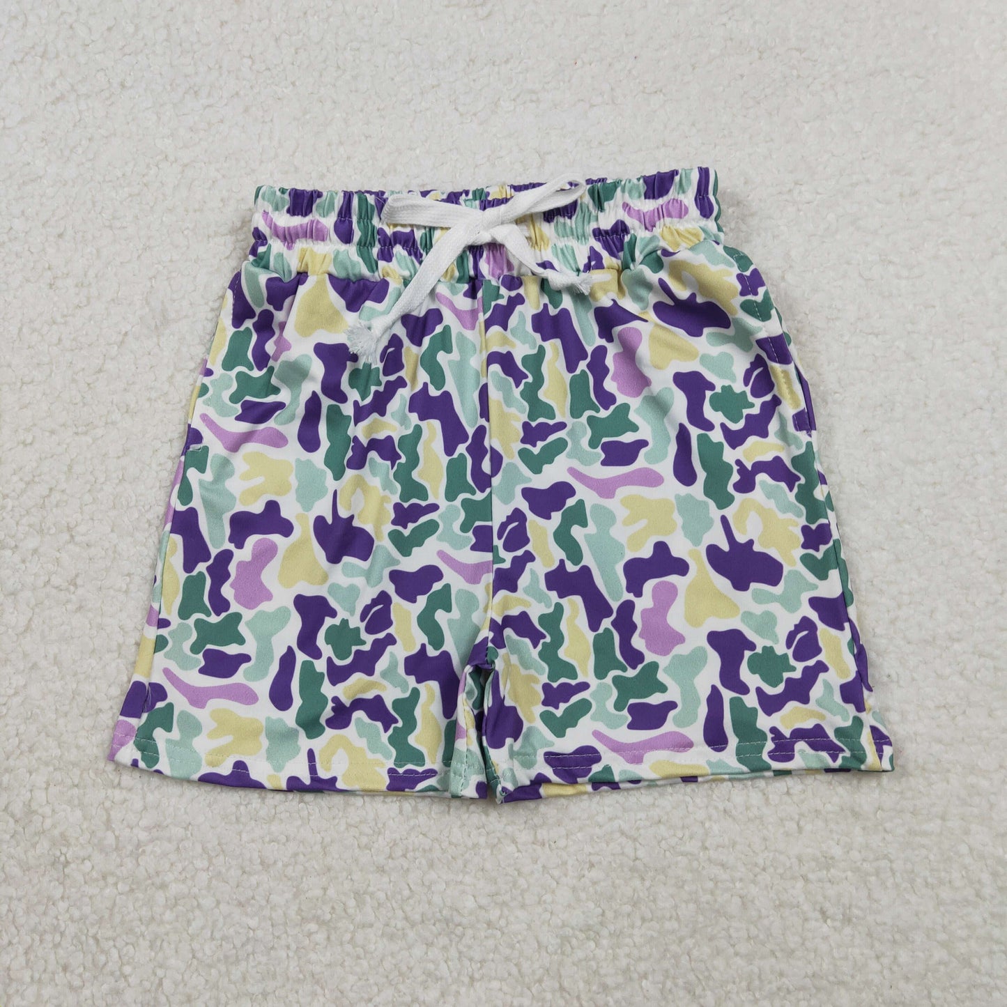 Sibling Baby Boys Toddler Southern Camo Pockets Shorts Summer Bottoms