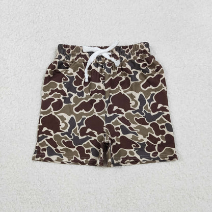 Sibling Baby Boys Toddler Southern Camo Pockets Shorts Summer Bottoms