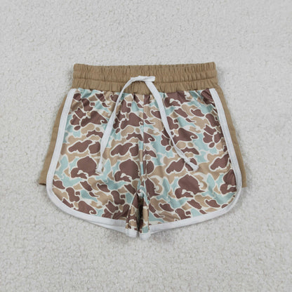 Sibling Baby Girls Kids Southern Camo Hunting Summer Shorts Bottoms