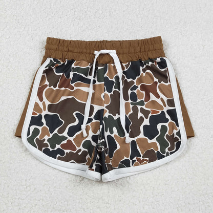 Sibling Baby Girls Kids Southern Camo Hunting Summer Shorts Bottoms