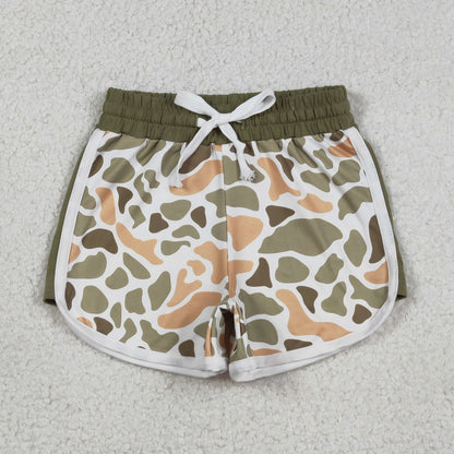 Sibling Baby Girls Kids Southern Camo Hunting Summer Shorts Bottoms