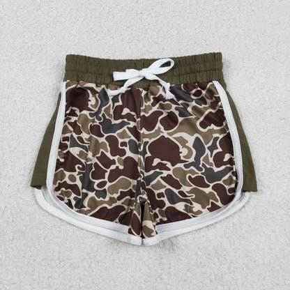 Sibling Baby Girls Kids Southern Camo Hunting Summer Shorts Bottoms