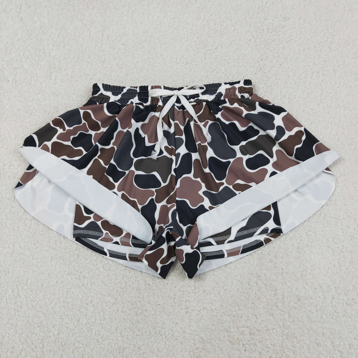 Sibling Kids Girls Adult Women Camo Yoga Southern Shorts Bottoms Family Clothes