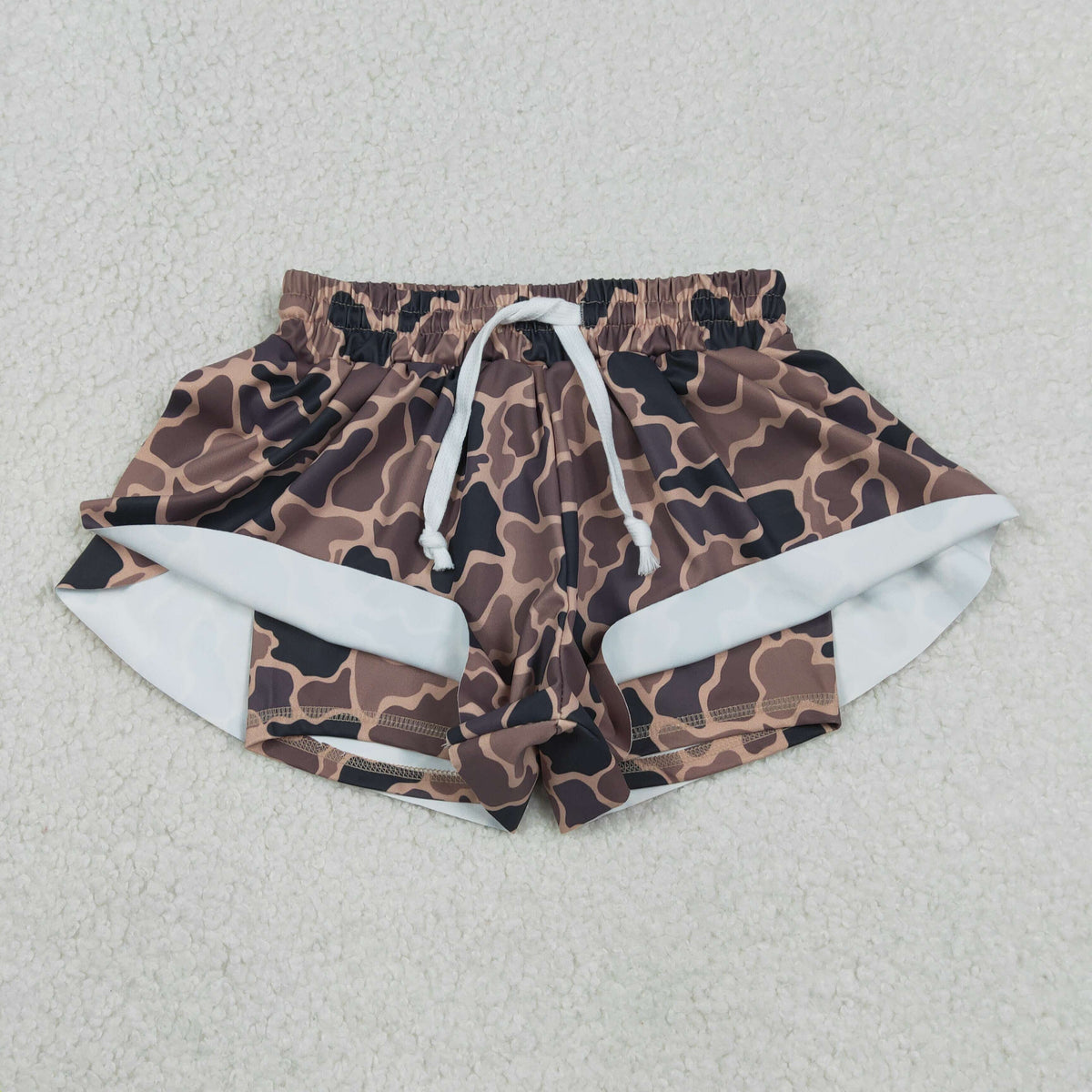Sibling Kids Girls Adult Women Camo Yoga Southern Shorts Bottoms Family Clothes