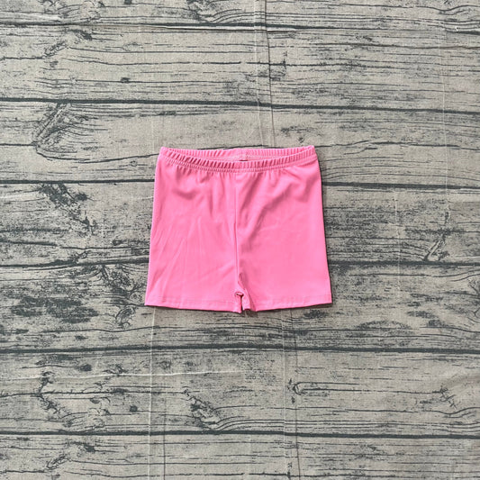 Preorder Baby Girls Kids Pink Bottom Yoga Active Shorts
