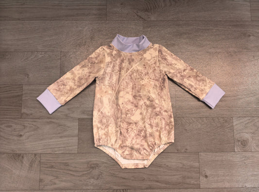 No moq Preorder Baby Kids Infant Long Sleeves Bubble Romper Yoga Active Camo Clothes