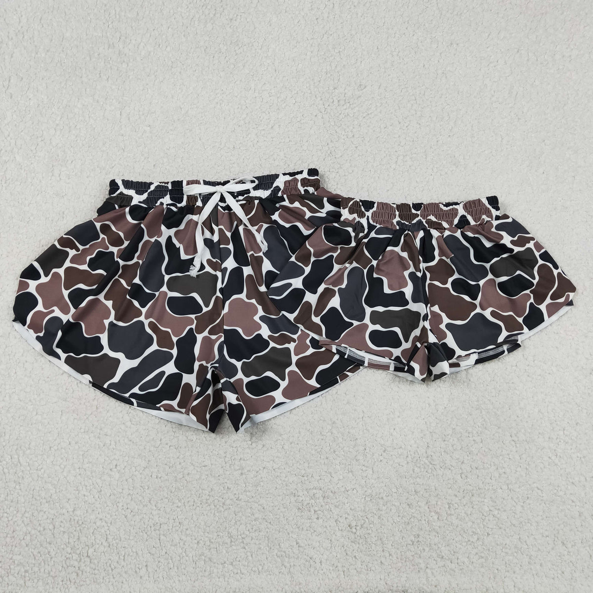 Sibling Kids Girls Adult Women Camo Yoga Southern Shorts Bottoms Family Clothes