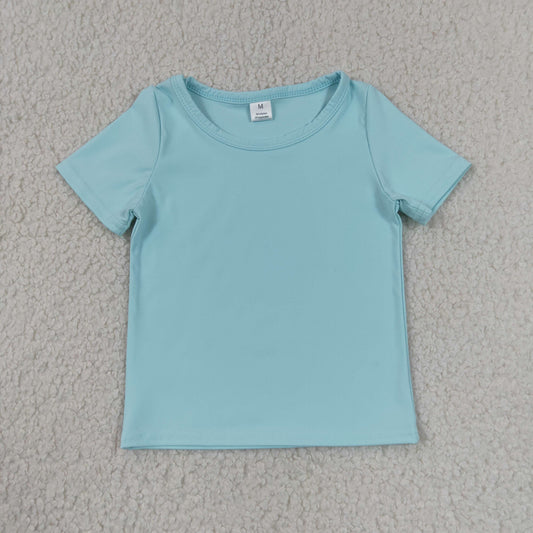 Baby Girls Kids Blue Shirt Pumpkins Bows Skirt Shorts Fall Set Yoga Active Thanksgiving Clothes
