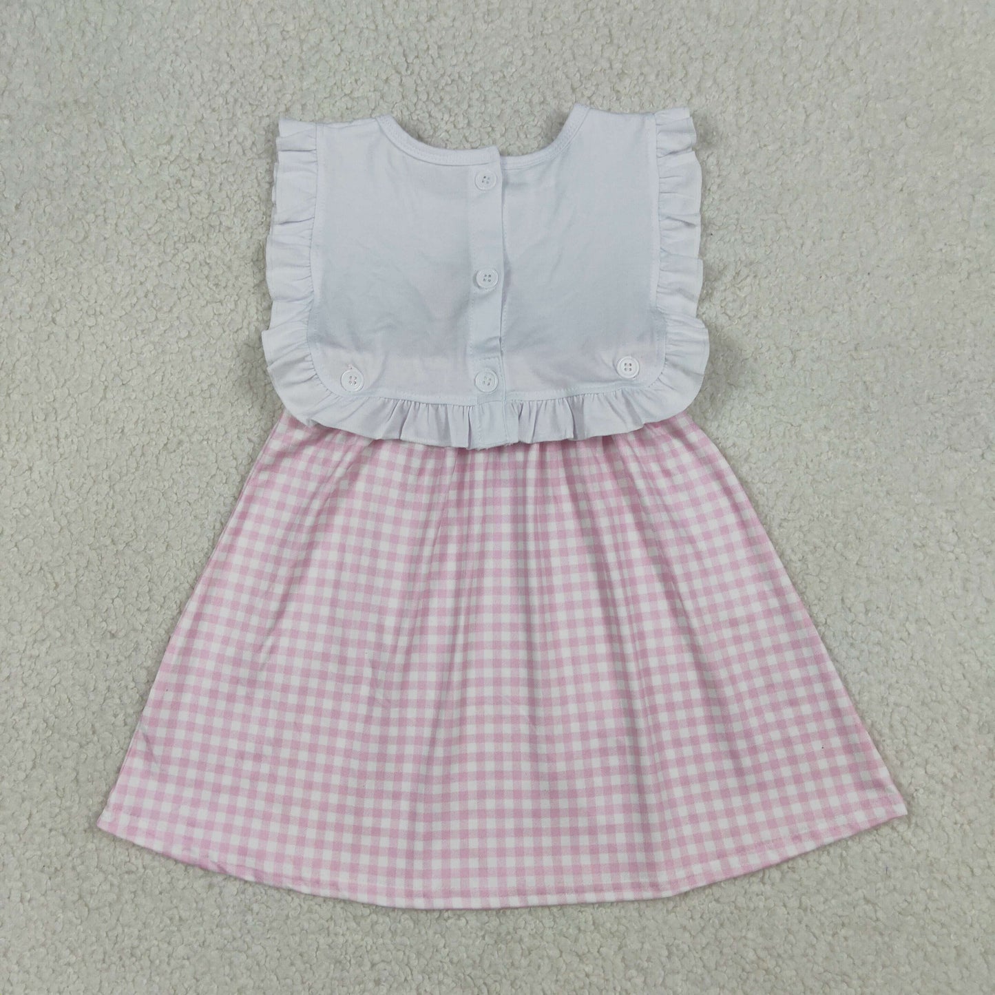 Sibling Baby Boys Girls Kids Embroidery Cross Child of God Dress Set Clothes