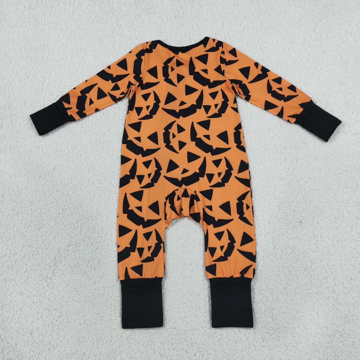 Baby Boys Infant Long Sleeves Halloween Zipper Footie Sleeper Romper Clothes