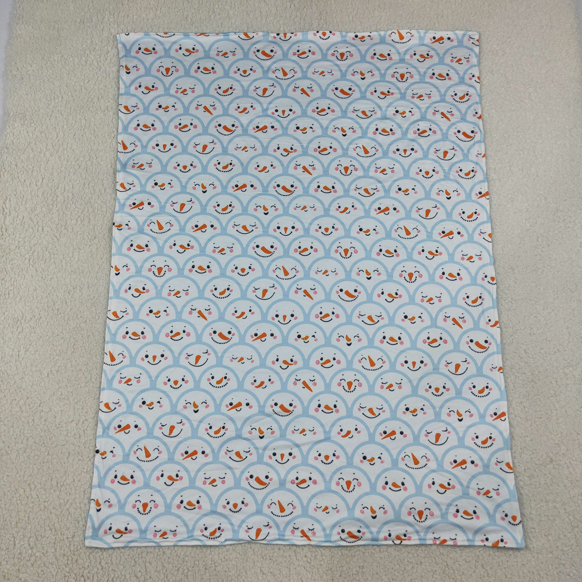 Baby Boys Kids Christmas Blue Blanket