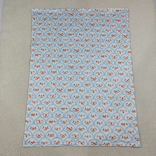 Baby Boys Kids Christmas Blue Blanket