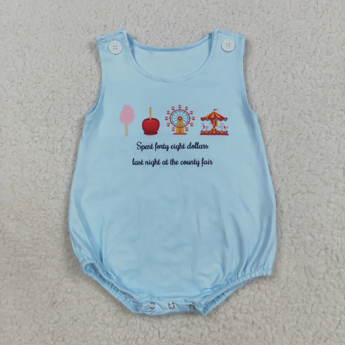 Sibling Baby Boys Girls Blue Tops Red Plaid Shorts Clothes Rompers Sets RTS