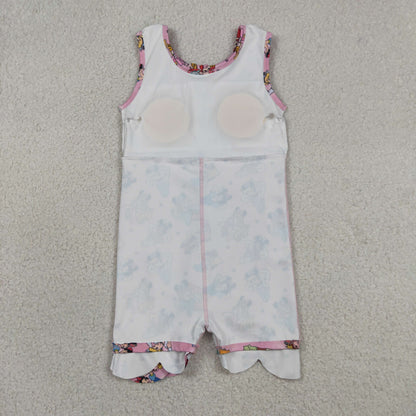 Baby Girls Kids Sleeveless Yoga Active Princess Knee Length Dress