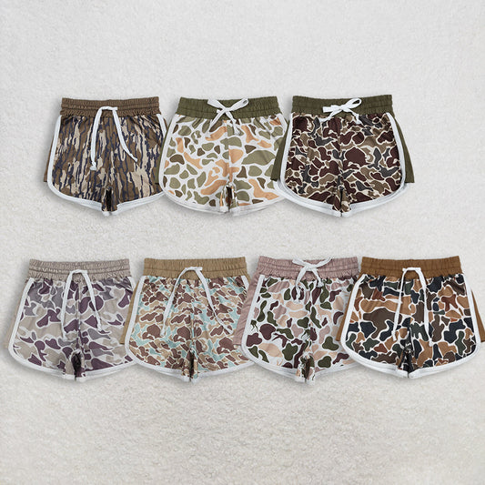 Sibling Baby Girls Kids Southern Camo Hunting Summer Shorts Bottoms