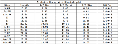 Moq 5 Preorder Baby Girls Kids Hearts Bows Valentine Shorts Scallop Dress Yoga Active Clothes
