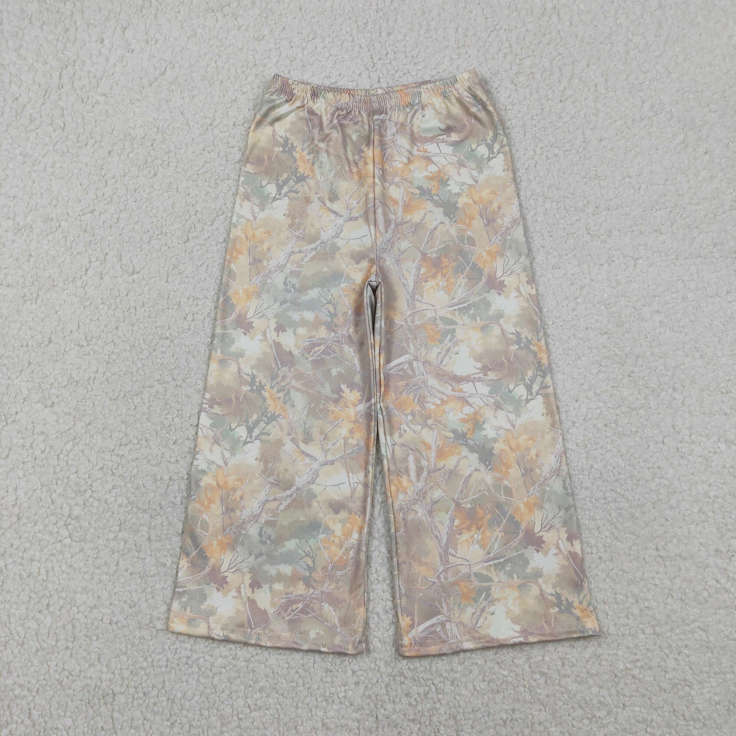 Baby Girls Kids Leaves Camo Pants Bottom