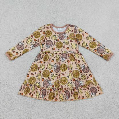 Sibling Baby Boys Kids Long Sleeves turkey Pumpkins Fall Set Dress Clothes