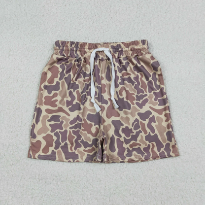 Sibling Baby Boys Toddler Southern Camo Pockets Shorts Summer Bottoms