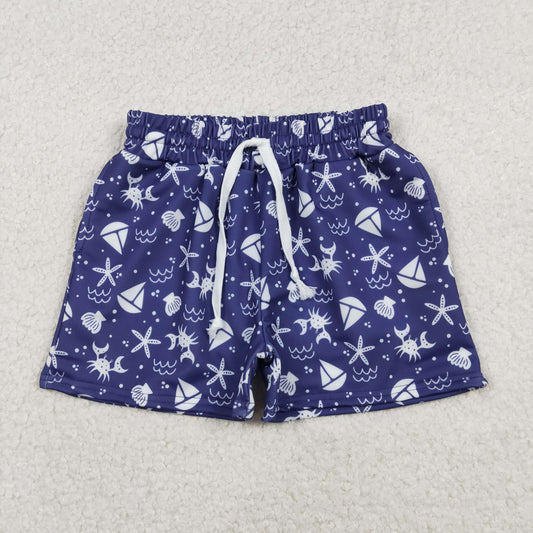 Baby Boys Kids Toddler Crabs Swim Trunks Shorts Pockets Swimwear