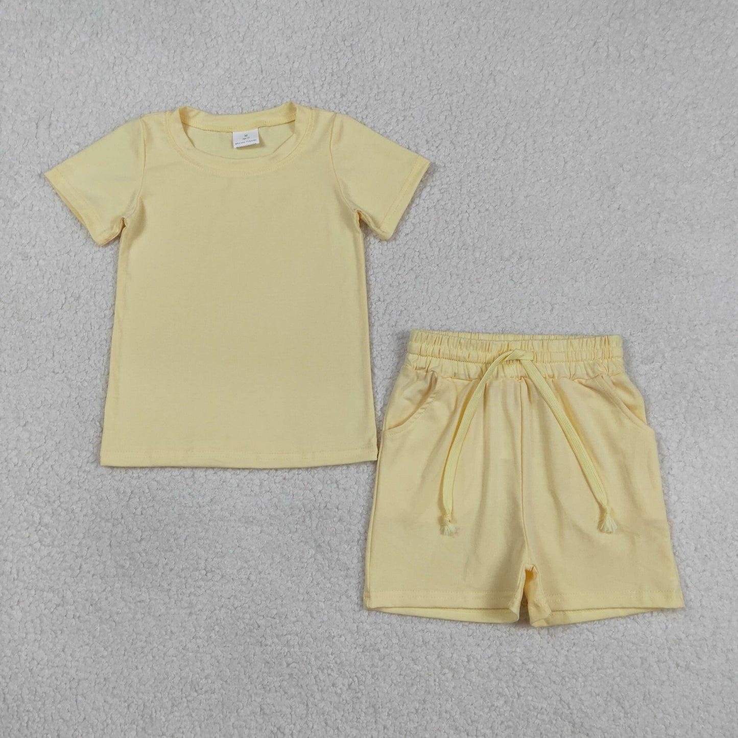 RTS Sibling Baby Boys Kids Short Sleeves Shirts Pockets Shorts Summer Cotton Sets Clothes