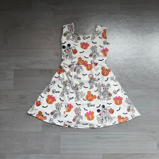 No moq Preorder Baby Girls Kids Pumpkins Cartoon Halloween Shorts Dress Yoga Active Clothes