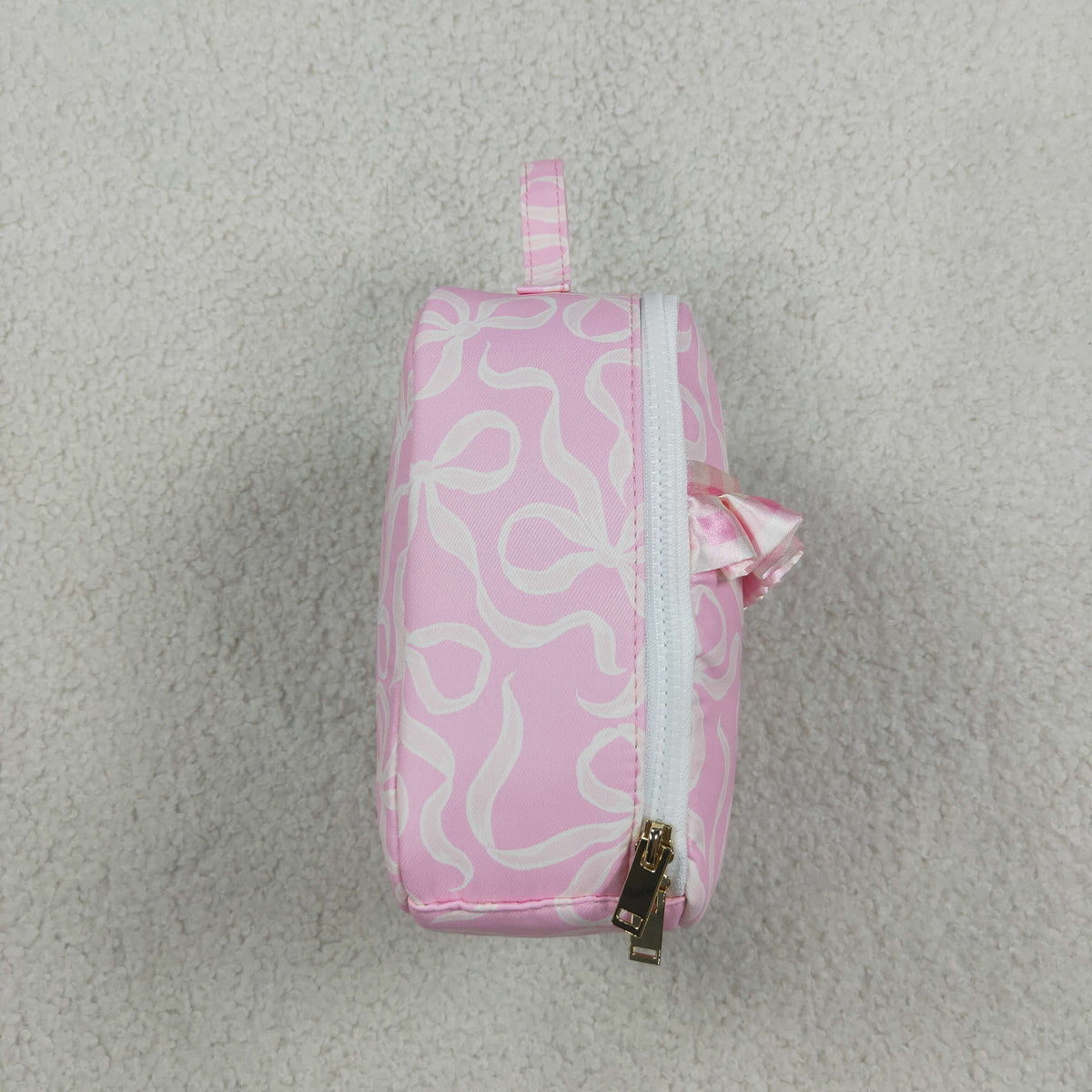 Baby Toddler Kids Bows Pink Ruffle Lunch Box Picnic Thermal Bag RTS