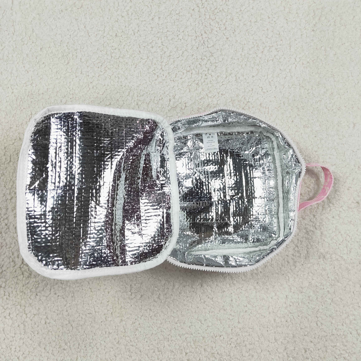 Baby Toddler Kids Bows Pink Ruffle Lunch Box Picnic Thermal Bag RTS