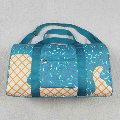 Baby Toddler Kids Adult Plaid Travel Package Green Gym Bags