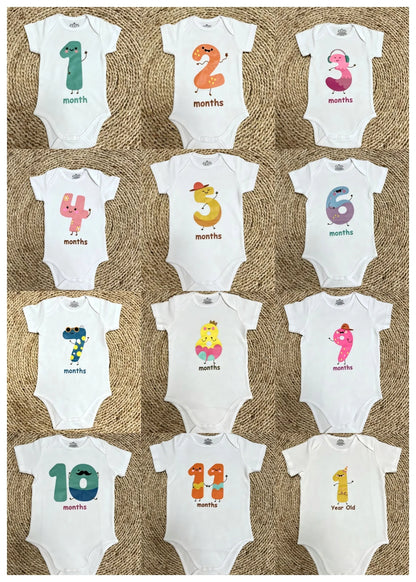 USA Shop Baby Short Sleeves Cotton Bodysuit Newborn Daily Rompers